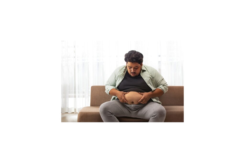 Indian men lifestyle causing belly fat