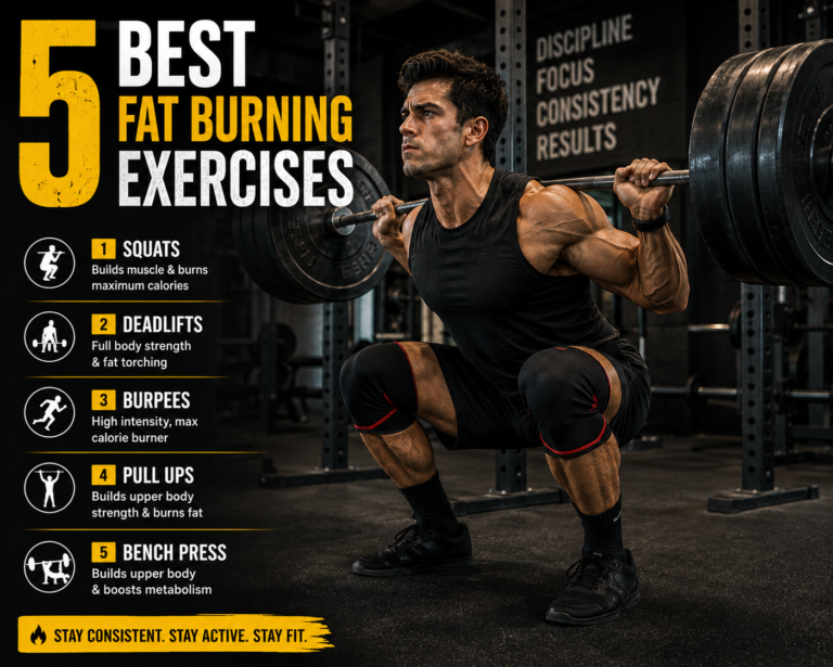 best fat burning exercises for weight loss and muscle gain